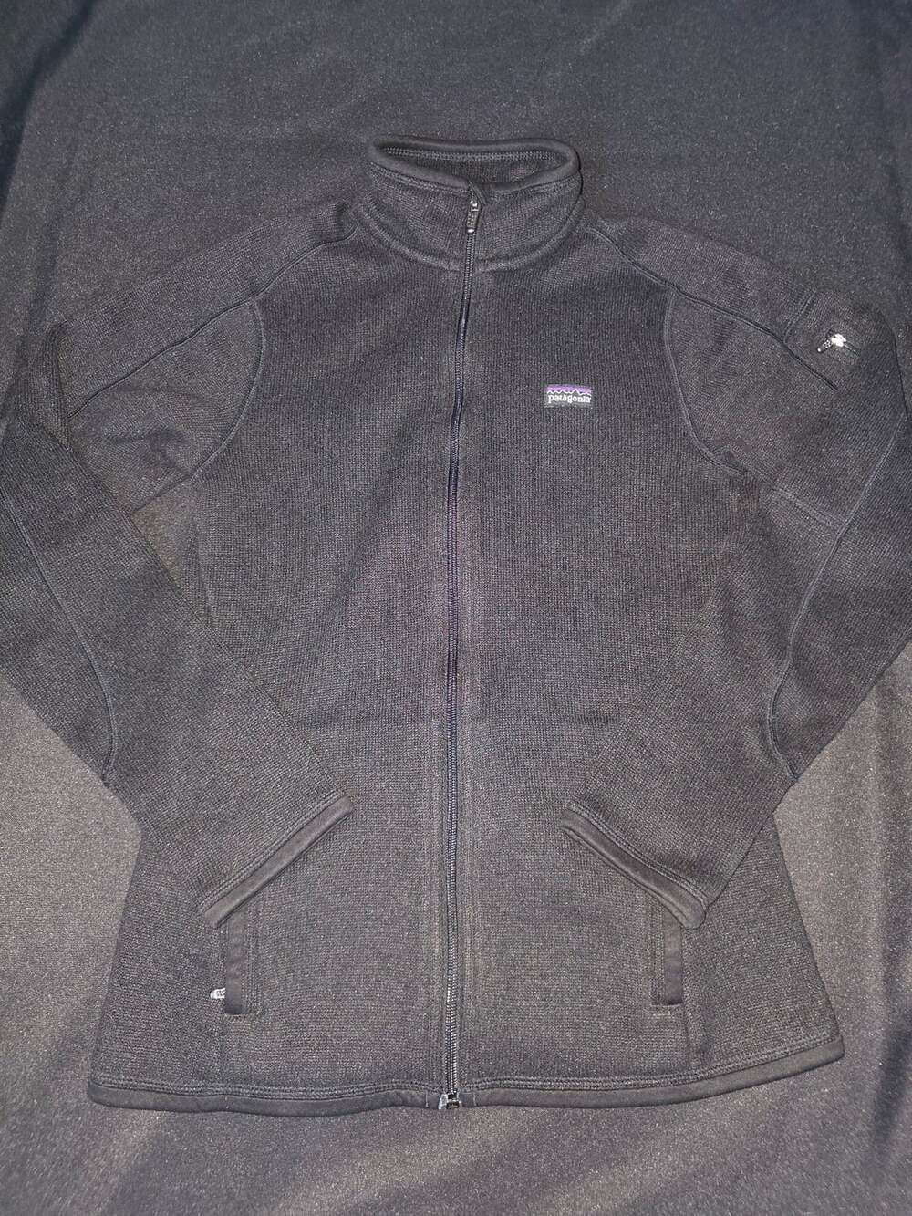 Patagonia Women's Black Better Sweater Full Zip Fleece Jacket